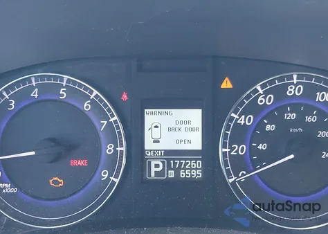 2011 Infiniti Ex35 Journey from USA, damaged, VIN JN1AJ0HP2BM802454